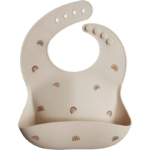 rainbow-silicone-bib